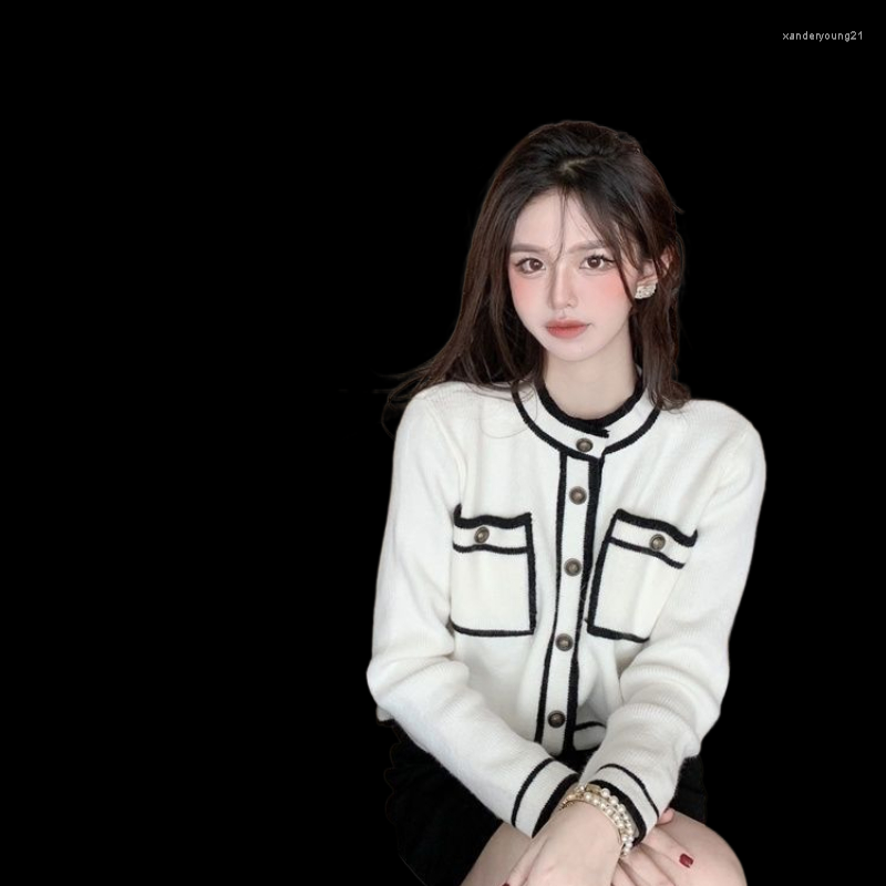 Women' Knits Women' Pink Knitted Cardigan 2022 Autumn Short Coat Needle Sweater, Black
Women' Knits Women' Pink Knitted Cardigan 2022 Autumn Short Coat Needle Sweater, Black