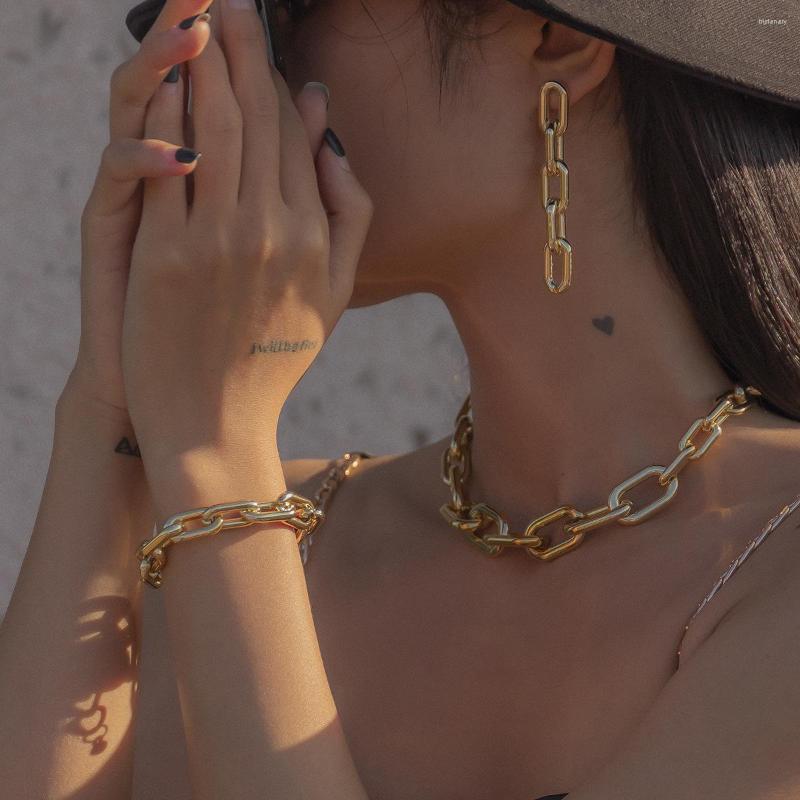 Necklace Earrings Set 2022 Women's Jewelry Fashion Cross Tassel Simple Retro CCB Chain Bracelet Earring Wedding Gift, Picture shown
Necklace Earrings Set 2022 Women's Jewelry Fashion Cross Tassel Simple Retro CCB Chain Bracelet Earring Wedding Gift, Picture shown