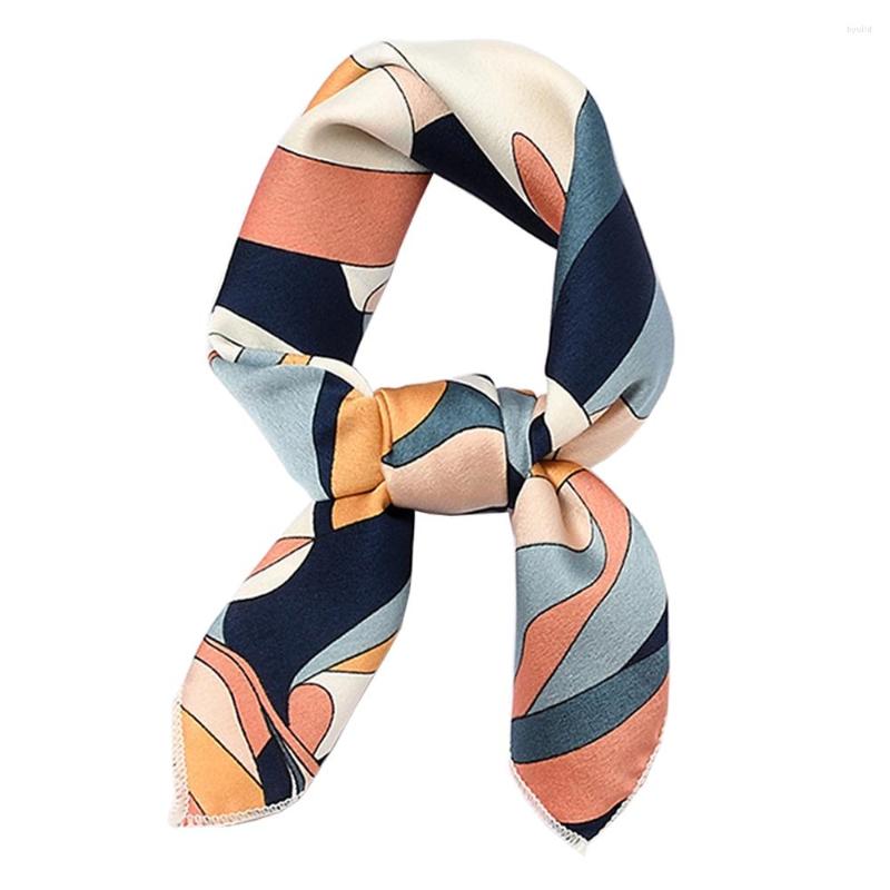 Scarves Women's Square Silk Scarf Little Hijab Headband Luxury Print Summer Bandanas Foulard Femme Dot Geometric Hair Ribbon Bufandas
Scarves Women's Square Silk Scarf Little Hijab Headband Luxury Print Summer Bandanas Foulard Femme Dot Geometric Hair Ribbon Bufandas