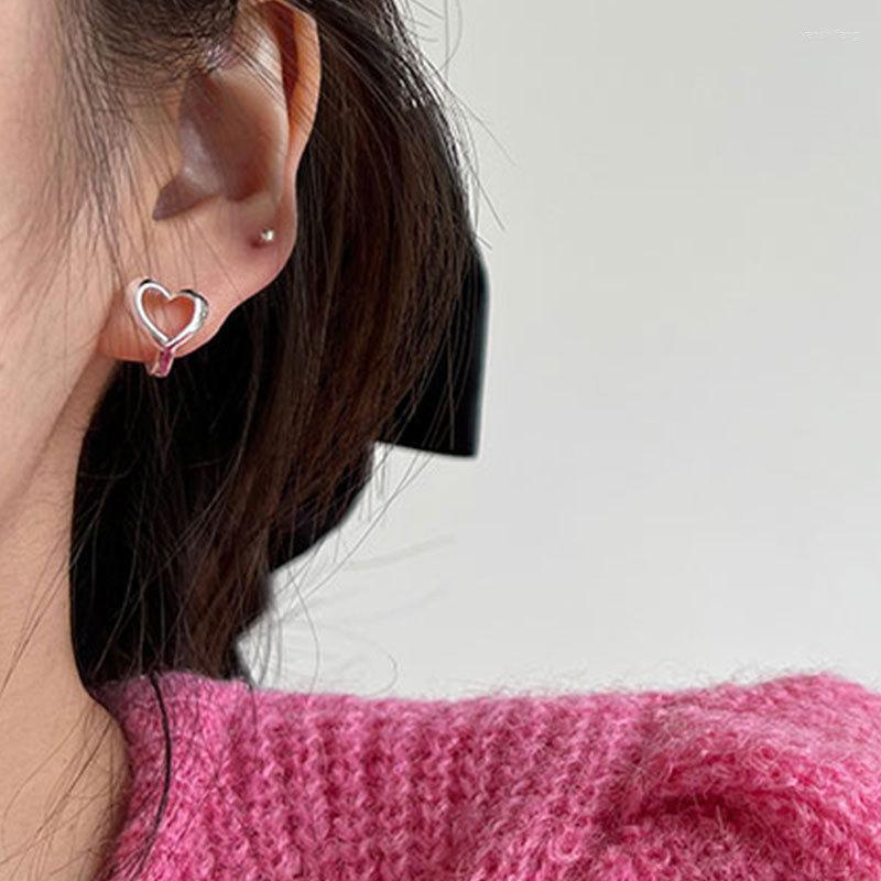 Hoop Earrings Real 925 Sterling Silver Hollow Heart For Women Ear Accessories Minimalist Gold Color Earings Hoops Fine Jewelry
Hoop Earrings Real 925 Sterling Silver Hollow Heart For Women Ear Accessories Minimalist Gold Color Earings Hoops Fine Jewelry