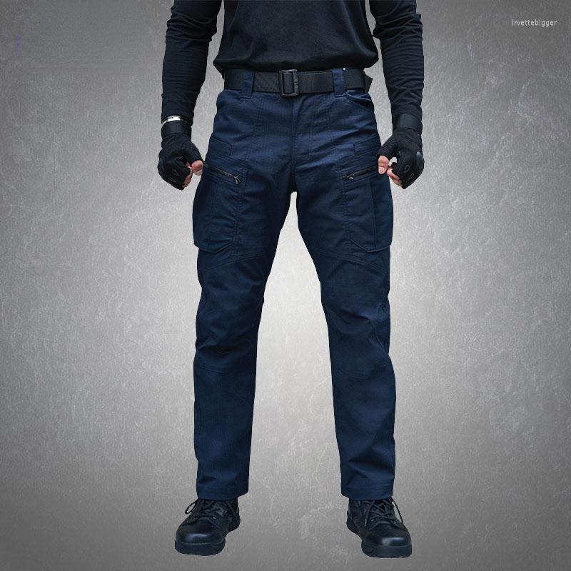 Men's Pants Tactical Mens Wear-resistant Waterproof Multi-pocket Elasticity Trousers Male Combat Military Cargo Joggers, Black
Men's Pants Tactical Mens Wear-resistant Waterproof Multi-pocket Elasticity Trousers Male Combat Military Cargo Joggers, Black