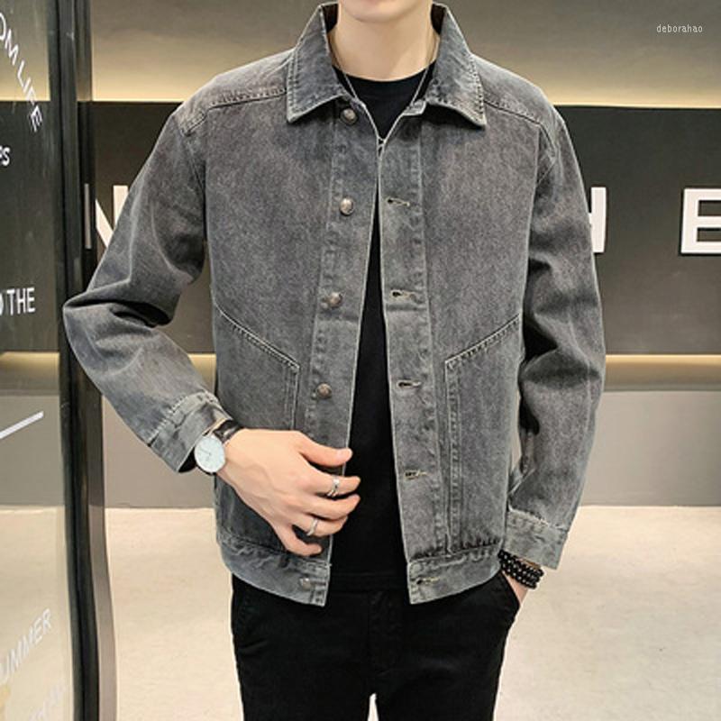 Men's Jackets Men's Autumn Denim Coat 2022 Korean Fashion Jacket Single Breast Loose Causal Workwear Black Brand
Men's Jackets Men's Autumn Denim Coat 2022 Korean Fashion Jacket Single Breast Loose Causal Workwear Black Brand