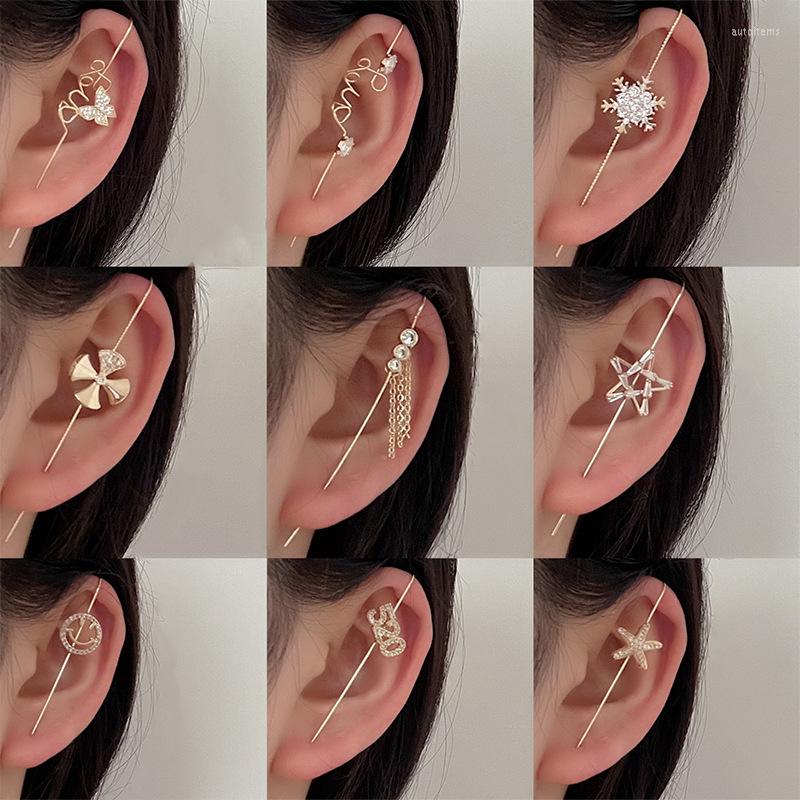 Backs Earrings Zircon Piercing Ear Needles Female High-end Sense Personality Simple Oblique Line Bone Clip
Backs Earrings Zircon Piercing Ear Needles Female High-end Sense Personality Simple Oblique Line Bone Clip