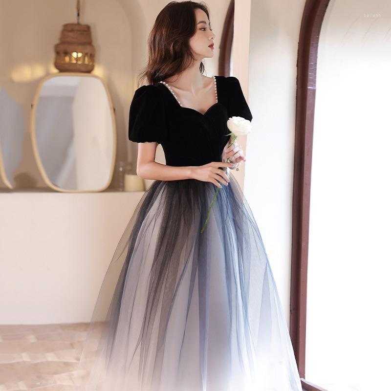 Ethnic Clothing Black-white Gradients Qipao Banquet Pleated Stage Performance Dresses Gown Elegant Mesh Cheongsam Sexy Pearl Vestidos De
Ethnic Clothing Black-white Gradients Qipao Banquet Pleated Stage Performance Dresses Gown Elegant Mesh Cheongsam Sexy Pearl Vestidos De