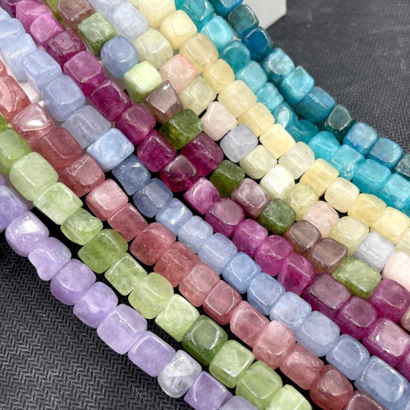 Beads 8mm Natural Sqaure Aquamarines Morganite Tourmaline Jades Apatite Stone Spacer Loose For Jewelry DIY Making Bracelet
Beads 8mm Natural Sqaure Aquamarines Morganite Tourmaline Jades Apatite Stone Spacer Loose For Jewelry DIY Making Bracelet