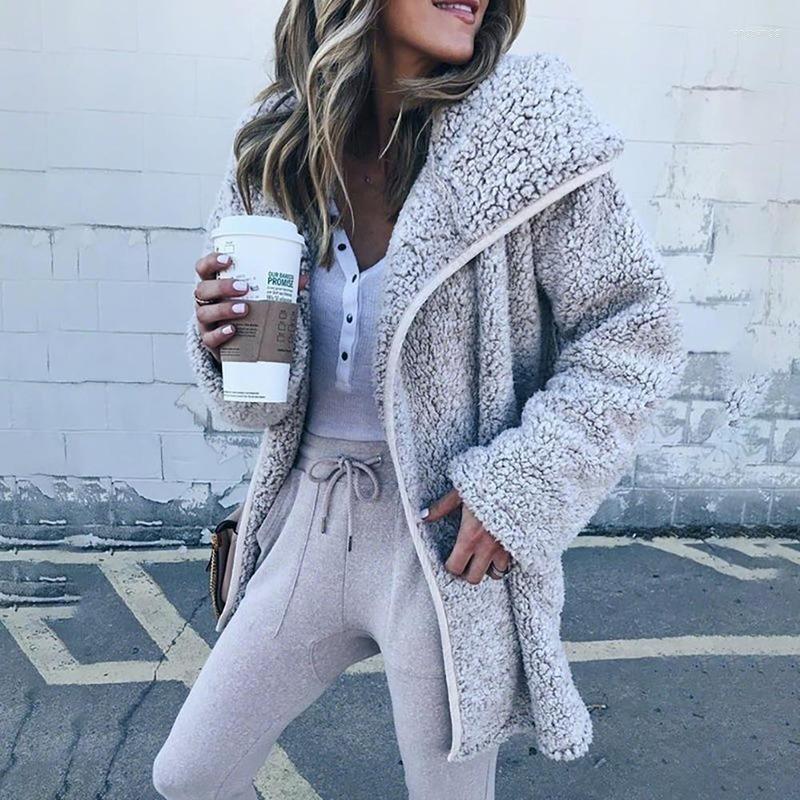 Women' Fur Women' Solid Color Long-sleeved Artificial Fleece Loose And Warm Mid-length Plush Windbreaker Lamb Wool Coat Jacket, Blue
Women' Fur Women' Solid Color Long-sleeved Artificial Fleece Loose And Warm Mid-length Plush Windbreaker Lamb Wool Coat Jacket, Blue
