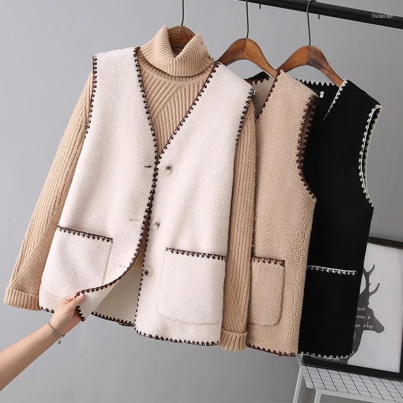 Women' Vests Vintage Woolen Sweater Vest Jacket Women Spring Elegant V-Neck Sleeveless Waistcoats Autumn Korean Casual Chic Outerwear, Beige
Women' Vests Vintage Woolen Sweater Vest Jacket Women Spring Elegant V-Neck Sleeveless Waistcoats Autumn Korean Casual Chic Outerwear, Beige