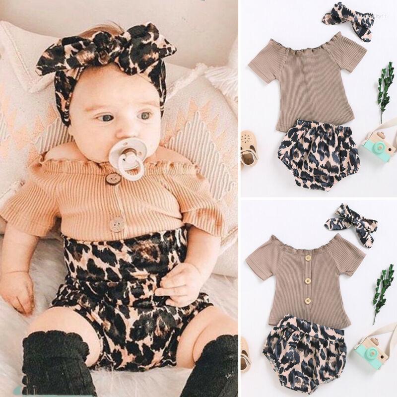 Clothing Sets Born Kid Baby Girl Summer Clothes Knitted Tops T-Shirt Leopard Shorts Outfits For, Gray
Clothing Sets Born Kid Baby Girl Summer Clothes Knitted Tops T-Shirt Leopard Shorts Outfits For, Gray