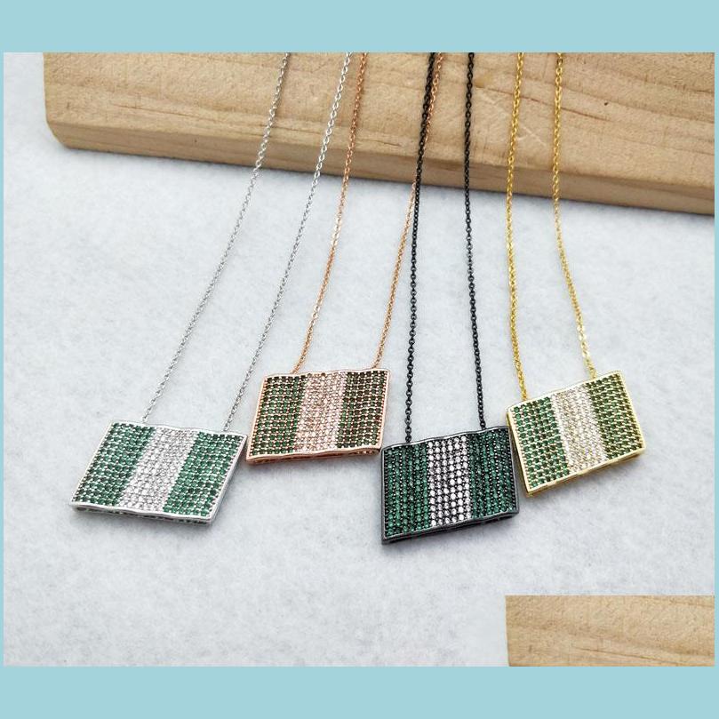 Pendant Necklaces World Flag Micro Pave Crystal Cubic Zirconia Pendants Charms Jewelry Finding Nigeria Necklace For Woman Nk340 Drop Dhphn
Pendant Necklaces World Flag Micro Pave Crystal Cubic Zirconia Pendants Charms Jewelry Finding Nigeria Necklace For Woman Nk340 Drop Dhphn