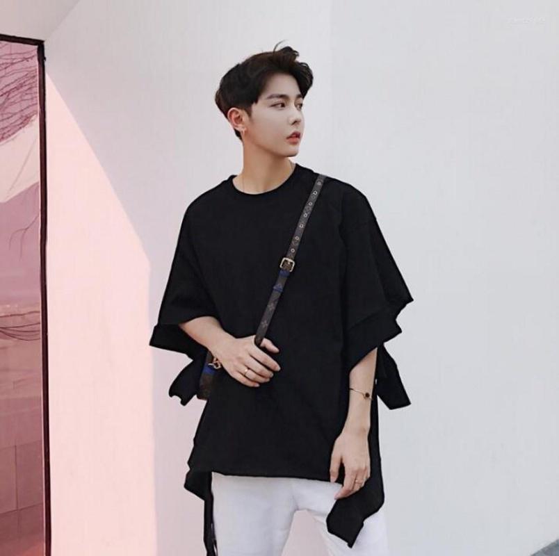 Men's T Shirts Men Personality Summer T-shirt Alternative Irregular Broken Hole Tshirts Men's Short-sleeved Beggar Dress Nightclub, Black
Men's T Shirts Men Personality Summer T-shirt Alternative Irregular Broken Hole Tshirts Men's Short-sleeved Beggar Dress Nightclub, Black
