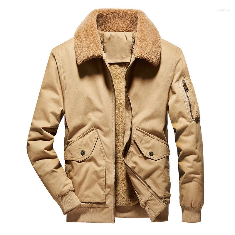 Men's Jackets Winter Cashmere Jacket Men 2022 Fleece Bomber Mens Military Pilot Coat Warm Flight Male Army Coats Tops, Photo color
Men's Jackets Winter Cashmere Jacket Men 2022 Fleece Bomber Mens Military Pilot Coat Warm Flight Male Army Coats Tops, Photo color