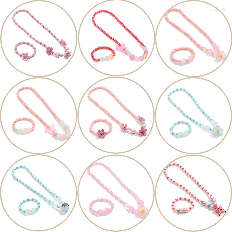 Choker 2pcs/Set Flower Butterfly Fruit Round Colored Acrylic Beads Bracelet Necklace For Children Party Jewelry Girl Birthday Gifts
Choker 2pcs/Set Flower Butterfly Fruit Round Colored Acrylic Beads Bracelet Necklace For Children Party Jewelry Girl Birthday Gifts