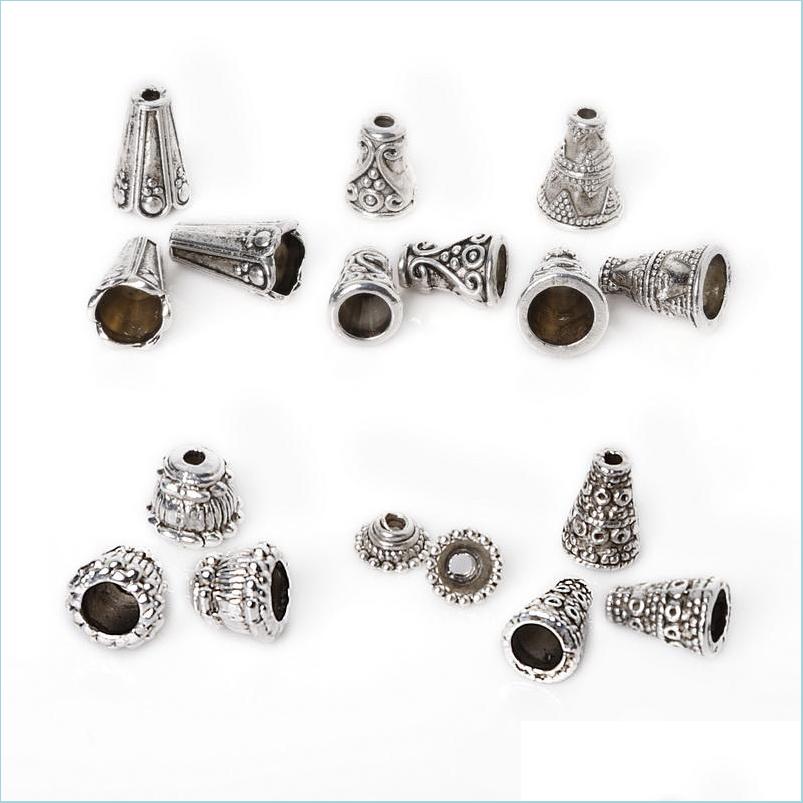 Other 86Pcs/Lot Necklace Cord Tips Antique Sier Plated Engraved Cone Beads Caps End For Jewelry Making Diy Accessories Drop Delivery Dhdm7
Other 86Pcs/Lot Necklace Cord Tips Antique Sier Plated Engraved Cone Beads Caps End For Jewelry Making Diy Accessories Drop Delivery Dhdm7