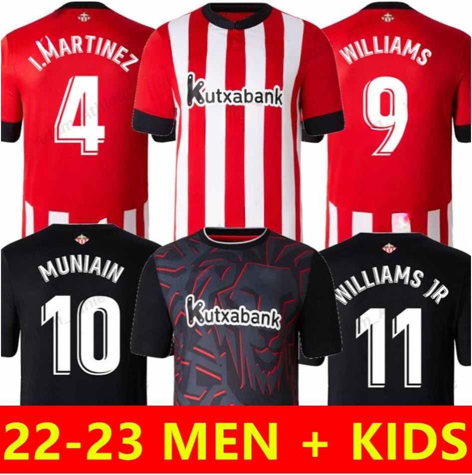 Camiseta Atletico WILLIAMS JR Soccer Jerseys 22 23 I.MARTINEZ RAUL GARCIA VILLALIBRE football shirts BERENGUER YERAY YURI B. MUNIAIN jersey men kids kit, 22-23 home kids
Camiseta Atletico WILLIAMS JR Soccer Jerseys 22 23 I.MARTINEZ RAUL GARCIA VILLALIBRE football shirts BERENGUER YERAY YURI B. MUNIAIN jersey men kids kit, 22-23 home kids
