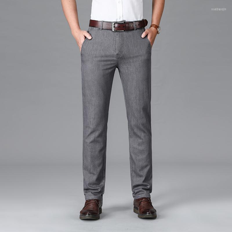 Men's Jeans Classic Spring/Summer Men's Thin Straight Grey Business Casual Denim Stretch Pants High Quality Cotton Fashion Trousers, Blue
Men's Jeans Classic Spring/Summer Men's Thin Straight Grey Business Casual Denim Stretch Pants High Quality Cotton Fashion Trousers, Blue