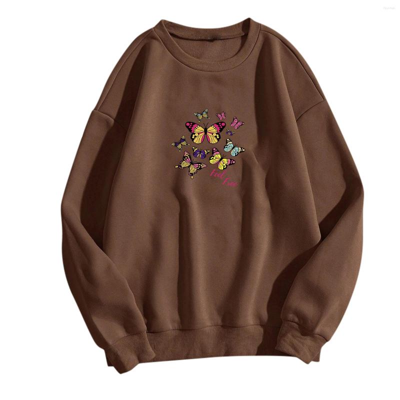 Women' Hoodies Y2K Vintage Sweatshirt 2022 Autumn Winter Butterfly Print Women Oversized Sweatshirts Harajuku O-neck Long Sleeve Pullover, Black
Women' Hoodies Y2K Vintage Sweatshirt 2022 Autumn Winter Butterfly Print Women Oversized Sweatshirts Harajuku O-neck Long Sleeve Pullover, Black