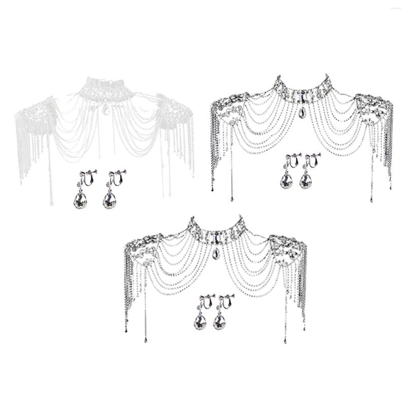 Chains Shoulder Chain Necklace Accessories Gift Luxury Diamant Pearl Adjustable Durable Bikini Bridal For Party Prom Gril
Chains Shoulder Chain Necklace Accessories Gift Luxury Diamant Pearl Adjustable Durable Bikini Bridal For Party Prom Gril