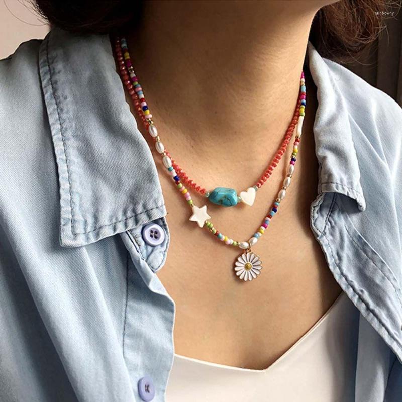 Choker Female Jewelry Flower All-match Women's Short Necklace Bohemian Bead Clavicle Chain
Choker Female Jewelry Flower All-match Women's Short Necklace Bohemian Bead Clavicle Chain