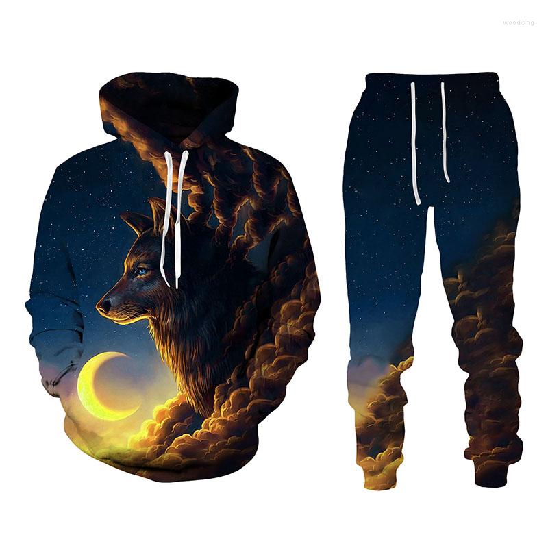 Men's Tracksuits Fashion European And American Autumn Winter Men's Hooded Suit 3D Printed Animal Fierce Wolf Sports Hoodie, Tz6
Men's Tracksuits Fashion European And American Autumn Winter Men's Hooded Suit 3D Printed Animal Fierce Wolf Sports Hoodie, Tz6