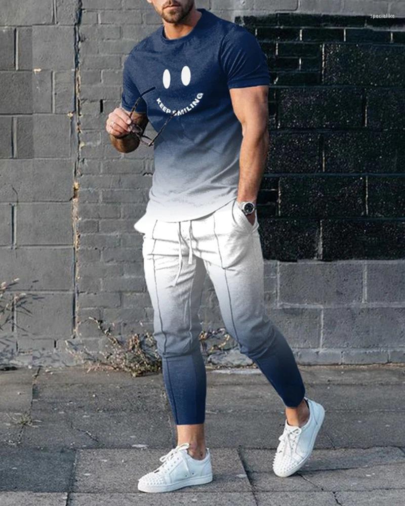 Men' Tracksuits Men' Summer Tracksuit 2 Pieces Short Sleeve T Shirt Long Pants Sets 2022 Casual Trend Oversized Clothing Urban Man, H-1
Men' Tracksuits Men' Summer Tracksuit 2 Pieces Short Sleeve T Shirt Long Pants Sets 2022 Casual Trend Oversized Clothing Urban Man, H-1