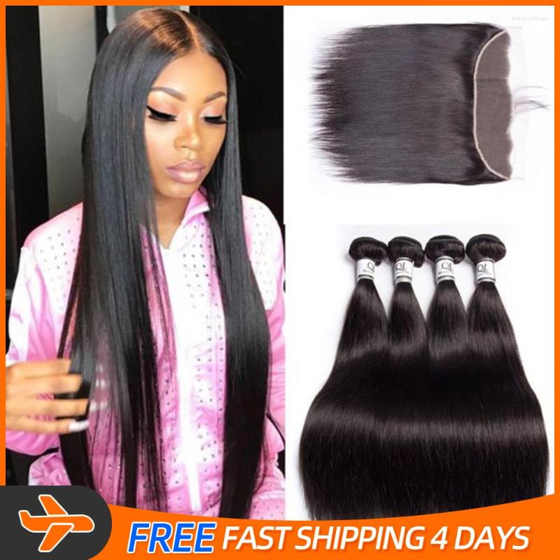 Human Hair Bulks 13X4 Lace Frontal 3/4 Bundles Straight Natural 30Inch Baby Handmade Virgin Brazilian Weave Extensions
Human Hair Bulks 13X4 Lace Frontal 3/4 Bundles Straight Natural 30Inch Baby Handmade Virgin Brazilian Weave Extensions