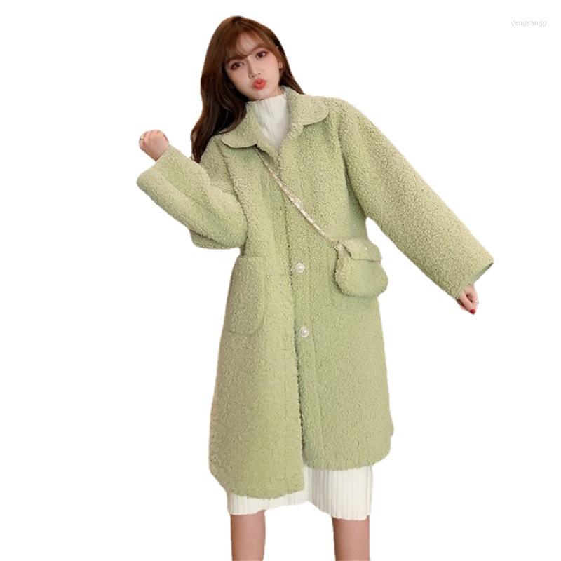 Women' Fur Nice Women Autumn Winter Long Thick Faux Coat Woman Plush Jacket Outwear, Green
Women' Fur Nice Women Autumn Winter Long Thick Faux Coat Woman Plush Jacket Outwear, Green