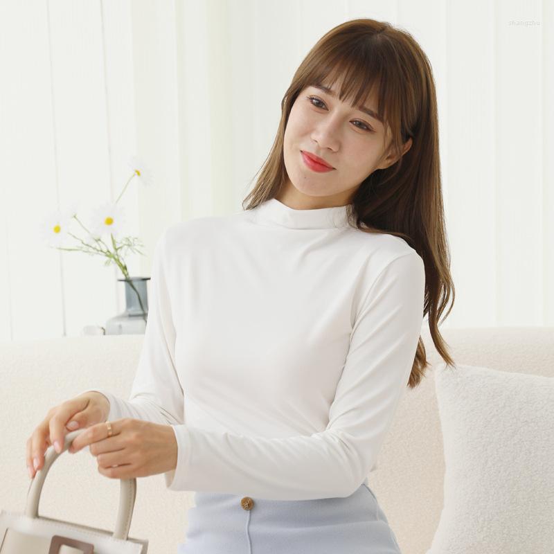 Women's Sweaters Autumn Winter Long Sleeve Bottoming Shirt Women Modal Elasticity Comfor Warm Sweater Half High Collar Slim Knitted Pullover, Black
Women's Sweaters Autumn Winter Long Sleeve Bottoming Shirt Women Modal Elasticity Comfor Warm Sweater Half High Collar Slim Knitted Pullover, Black