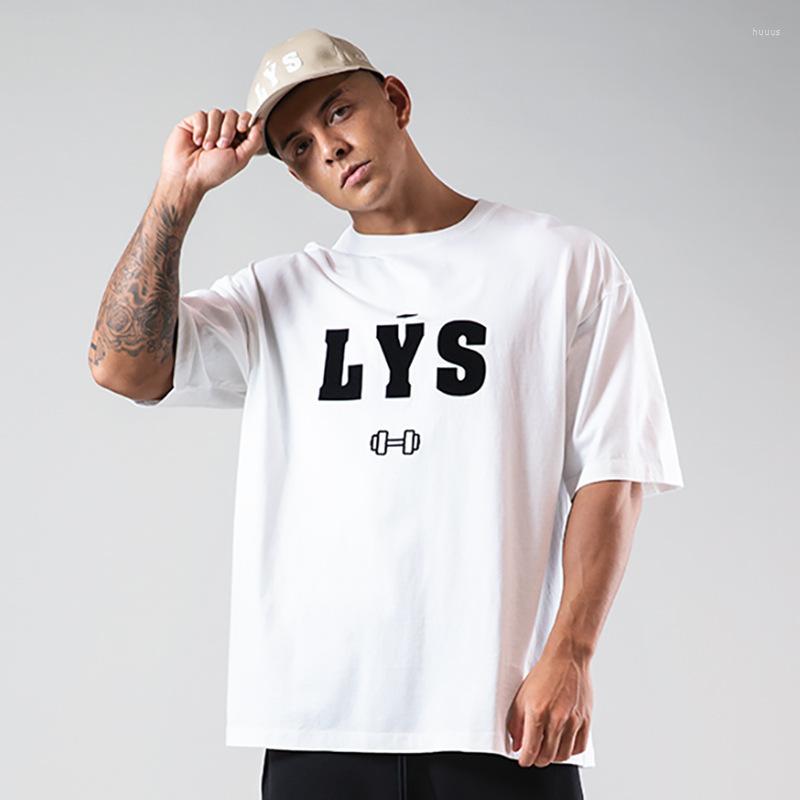 Men's T Shirts Round Neck Men's T-Shirt Oversized Top Summer Gym Cotton Short Sleeve Fitness Shirt Printed Fashion Brand Tops, Black
Men's T Shirts Round Neck Men's T-Shirt Oversized Top Summer Gym Cotton Short Sleeve Fitness Shirt Printed Fashion Brand Tops, Black