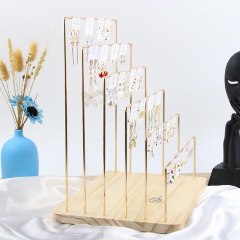 Jewelry Pouches 5 Tier Earring Cardboad Hanger Clip On Metal Wood Base Holder For Necklaces
Jewelry Pouches 5 Tier Earring Cardboad Hanger Clip On Metal Wood Base Holder For Necklaces