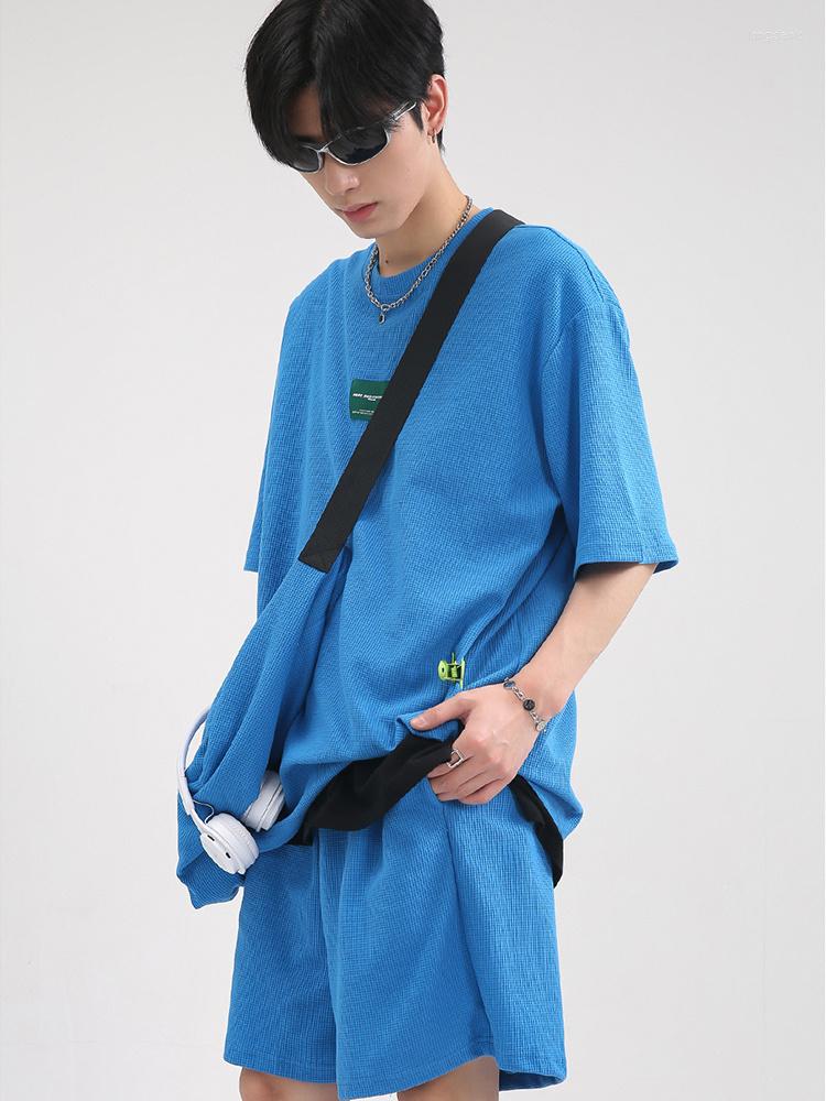 Men's Tracksuits Summer Men's Wear Korean Fashion Simple Personality Solid Color Leisure Suit Male Tops Short Sleeve Casual 2A5117, Gray suit
Men's Tracksuits Summer Men's Wear Korean Fashion Simple Personality Solid Color Leisure Suit Male Tops Short Sleeve Casual 2A5117, Gray suit