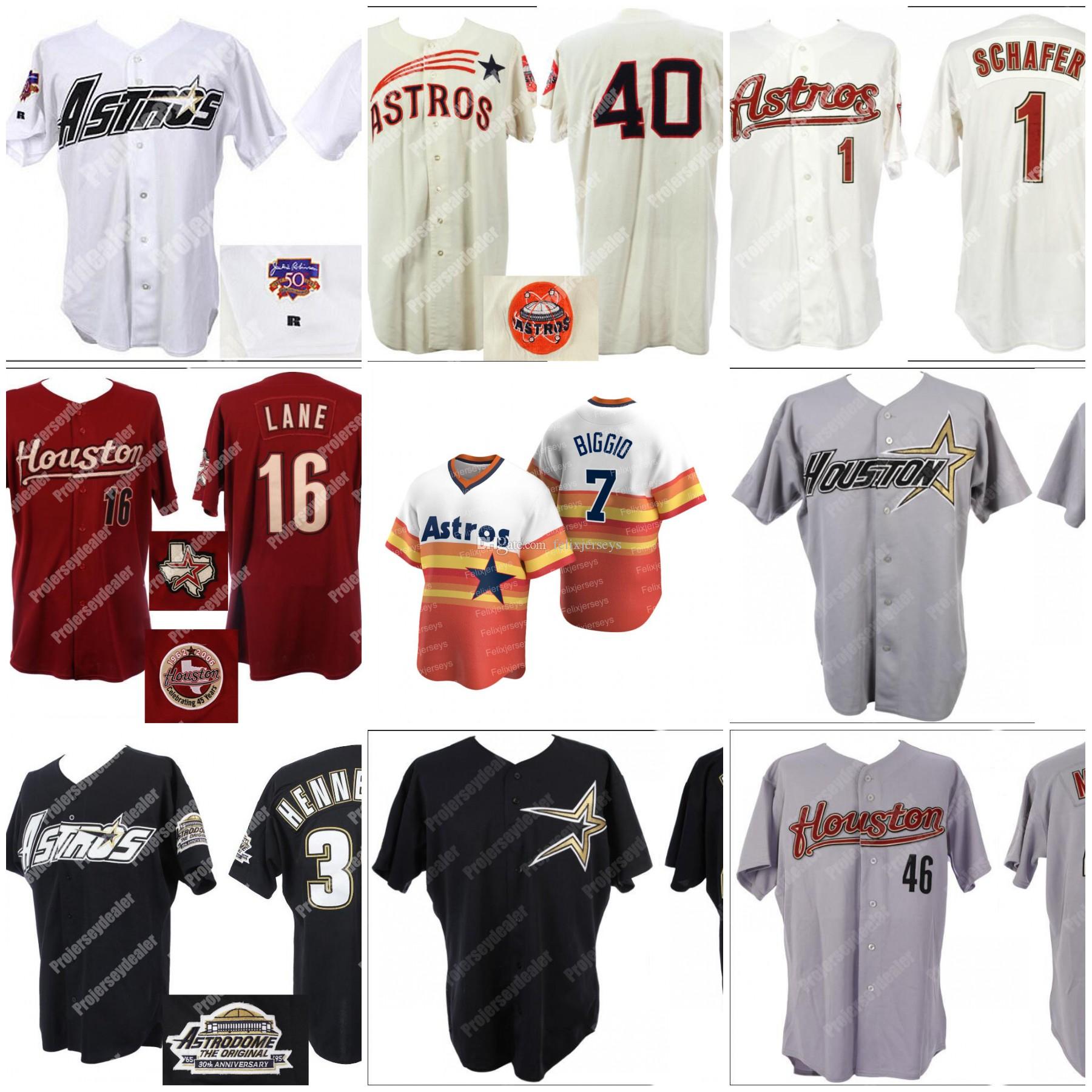 7 CRAIG BIGGIO Astros 1980 Retro Jersey 5 Jeff Bagwell Jose Altuve DICKIE THON ART HOWE DON SUTTON ROGER CLEMENS BOB WATSON CESAR CEDENO CHARLIE KERFELD, White 3
7 CRAIG BIGGIO Astros 1980 Retro Jersey 5 Jeff Bagwell Jose Altuve DICKIE THON ART HOWE DON SUTTON ROGER CLEMENS BOB WATSON CESAR CEDENO CHARLIE KERFELD, White 3
