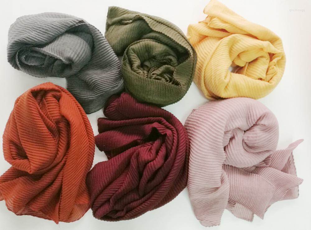 Scarves 2022 Plain Crumple Scarf Shawls Women Long Ripple Hijabs Muslim Muffler Crinkle Wrap Hijab 10 Color
Scarves 2022 Plain Crumple Scarf Shawls Women Long Ripple Hijabs Muslim Muffler Crinkle Wrap Hijab 10 Color