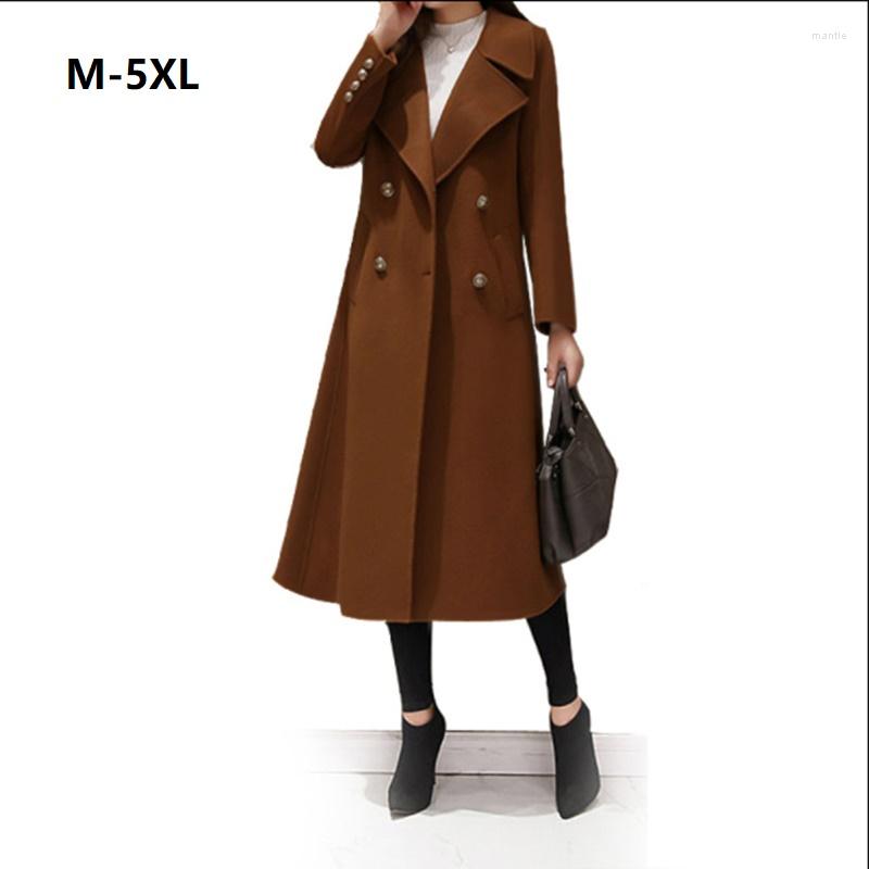 Women's Wool Plus Size 5XL Autumn/winter Windbreaker Coat Korean Slim Temperament Long Overcoat High-grade Womens Woolen Jacket Coats, Black
Women's Wool Plus Size 5XL Autumn/winter Windbreaker Coat Korean Slim Temperament Long Overcoat High-grade Womens Woolen Jacket Coats, Black