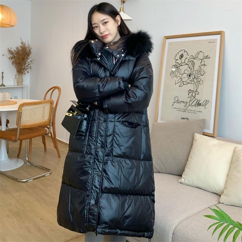 Women's Fur Women Faux Detachable Collar Thick Warm White Duck Down Coat Loose Hooded Lady Long Jacket Female Fashion Luxurious, Fur collar down coat
Women's Fur Women Faux Detachable Collar Thick Warm White Duck Down Coat Loose Hooded Lady Long Jacket Female Fashion Luxurious, Fur collar down coat