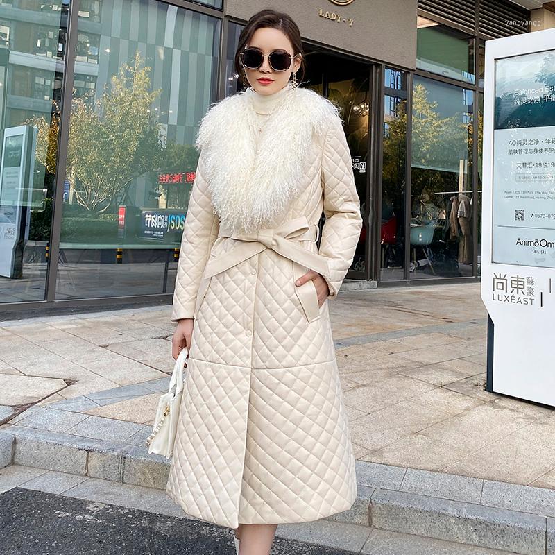 Women's Leather Coat Sheepskin Elegant Female Genuine Autumn Winter 2023 Wool Collar Down Jacket Women's Clothing Manteau Femme Gxy1277, Black
Women's Leather Coat Sheepskin Elegant Female Genuine Autumn Winter 2023 Wool Collar Down Jacket Women's Clothing Manteau Femme Gxy1277, Black