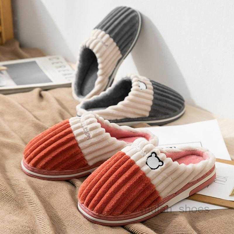 2023 Fashion Slippers Women Cotton Zapatilla Winter Stripe Warm Plush Couple Men House Soft Slides Comfortable Flat Bedroom Slippers indoor, Gray
2023 Fashion Slippers Women Cotton Zapatilla Winter Stripe Warm Plush Couple Men House Soft Slides Comfortable Flat Bedroom Slippers indoor, Gray