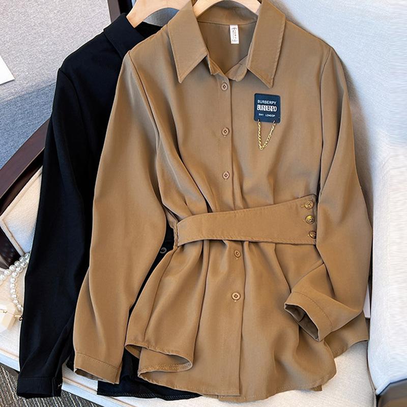 Women's Blouses Women Shirts 2023 Spring Korean Fashion Long Sleeve Single Breasted Woman Tops Autumn -4XL, Khaki
Women's Blouses Women Shirts 2023 Spring Korean Fashion Long Sleeve Single Breasted Woman Tops Autumn -4XL, Khaki
