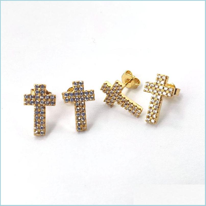 Stud New Arrived Trendy Clear Crystal Cz Micro Pave Cross Stud Earrings Girl Women Jewelry Gift Er903 Drop Delivery 2022 Dh9Tq
Stud New Arrived Trendy Clear Crystal Cz Micro Pave Cross Stud Earrings Girl Women Jewelry Gift Er903 Drop Delivery 2022 Dh9Tq