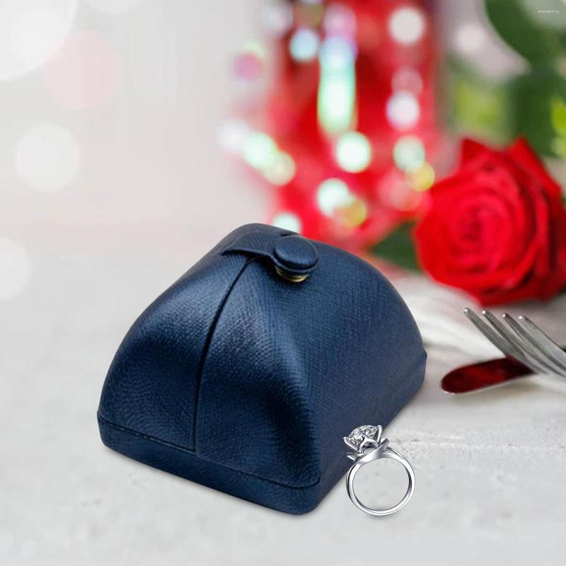 Jewelry Pouches Ring Box Storage Case Double Open For Proposal Engagement Valentine
Jewelry Pouches Ring Box Storage Case Double Open For Proposal Engagement Valentine