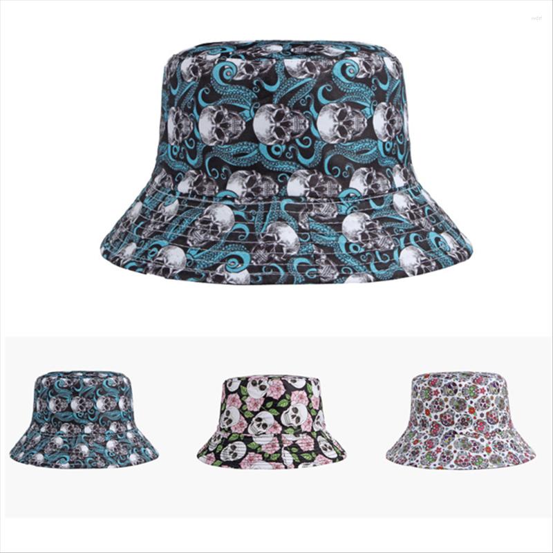 Berets Spring And Summer Men Women Personality Skull Graffiti Bucket Hat Sunscreen Sun Outdoor Sports Leisure Fisherman Cap, Black
Berets Spring And Summer Men Women Personality Skull Graffiti Bucket Hat Sunscreen Sun Outdoor Sports Leisure Fisherman Cap, Black