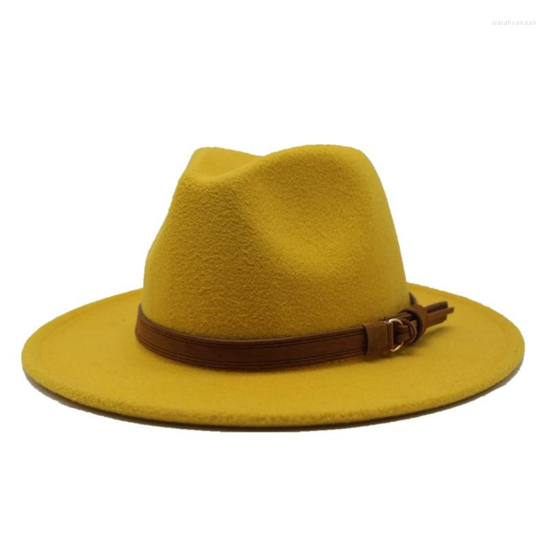 Berets Wide Brim Autumn Female Fedoras Top Hat Wool Jazz Cap Winter Fedora For Men Fashion Chapeau Femme Black Hats
Berets Wide Brim Autumn Female Fedoras Top Hat Wool Jazz Cap Winter Fedora For Men Fashion Chapeau Femme Black Hats