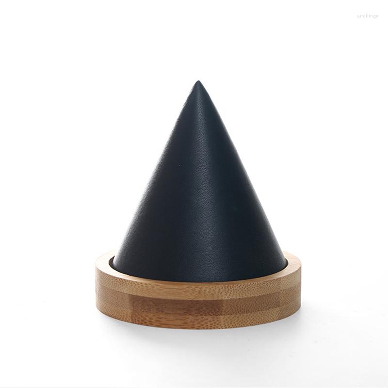 Jewelry Pouches Bamboo Black PU Conical Shape Jewlery Bracelet Display Holder Rack Storage Stand Watch Organizer Counter Case
Jewelry Pouches Bamboo Black PU Conical Shape Jewlery Bracelet Display Holder Rack Storage Stand Watch Organizer Counter Case