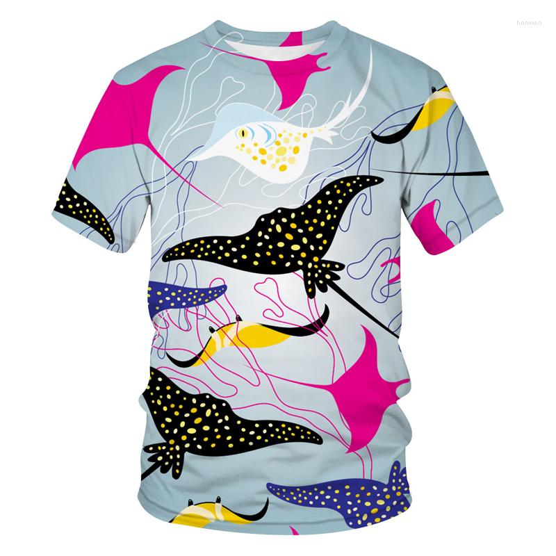 Men's T Shirts Summer Men's Coral Seaweed 3d Printed Animal Pattern T-shirt Casual Wind Short-sleeved Light And Breathable Street Tops, Cbt-2912
Men's T Shirts Summer Men's Coral Seaweed 3d Printed Animal Pattern T-shirt Casual Wind Short-sleeved Light And Breathable Street Tops, Cbt-2912