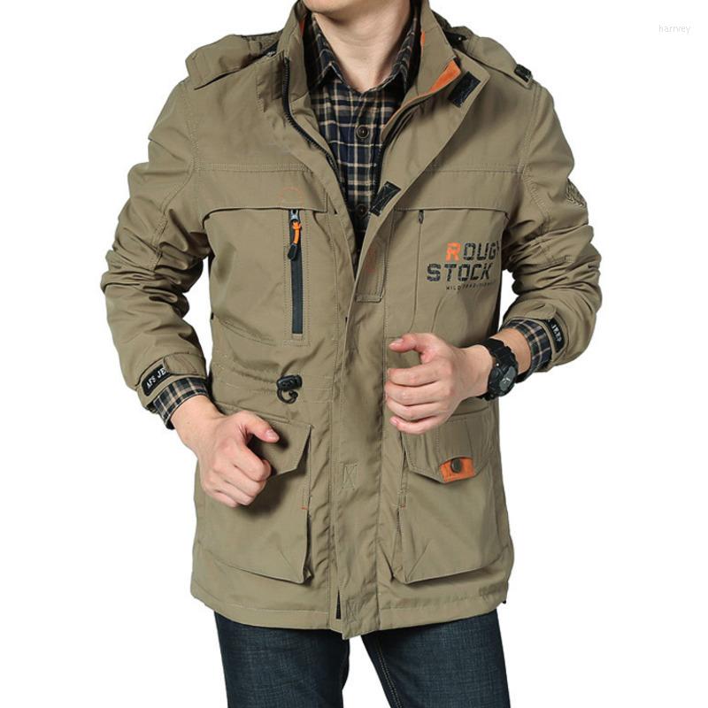 Men's Jackets Autumn Men Jacket Outdoor Breathable Windbreaker Hooded Bomber Mens Waterproof Hiking Military Outwear Coat Solid, Army green
Men's Jackets Autumn Men Jacket Outdoor Breathable Windbreaker Hooded Bomber Mens Waterproof Hiking Military Outwear Coat Solid, Army green