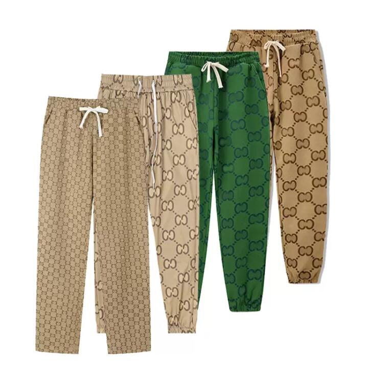 Designer Men's Pants luxury women classic letter G trousers leisure outdoor Motion High Street Fashion Man Joggers Runnin