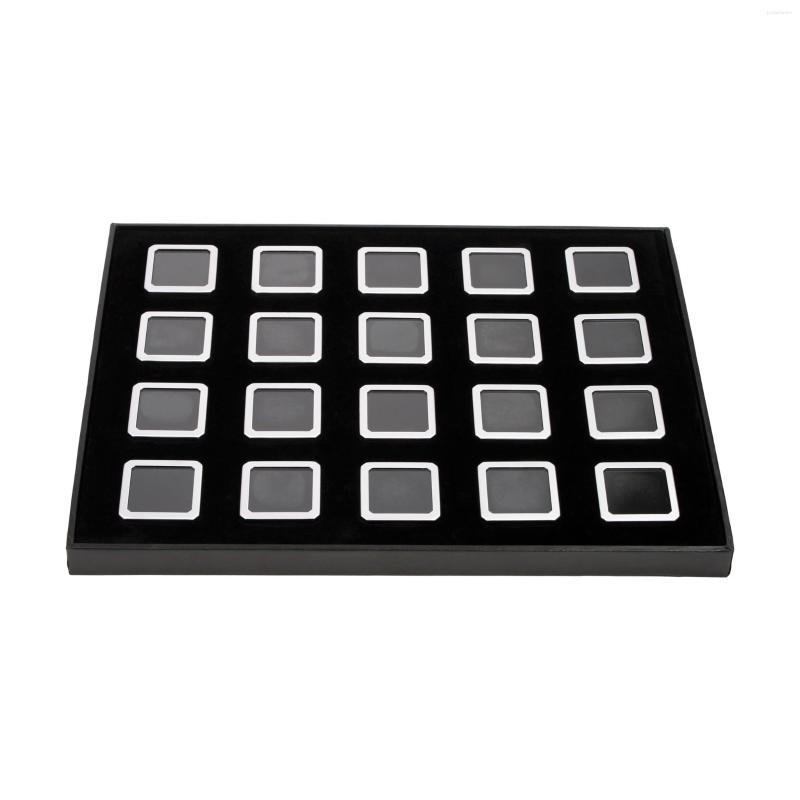 Jewelry Pouches 12 Boxes High Quality Loose Diamond Packing Show Case Metal Small Gem Tray
Jewelry Pouches 12 Boxes High Quality Loose Diamond Packing Show Case Metal Small Gem Tray