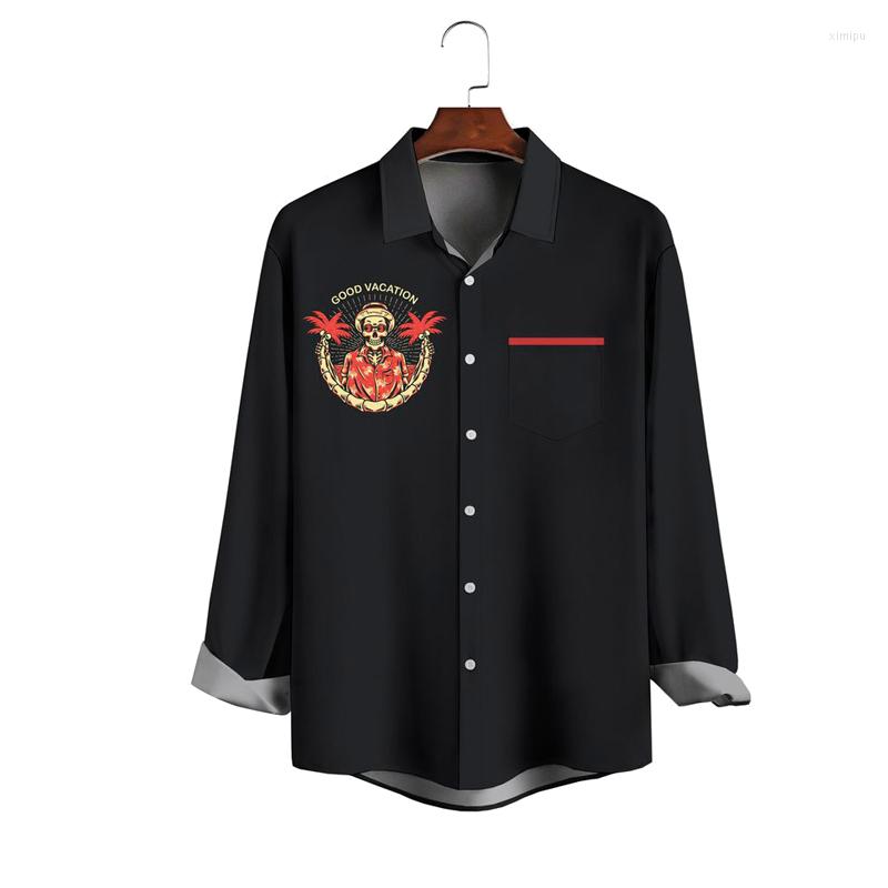 Men' Casual Shirts Mens Hawaiian Skull Coconut Tree Print Front Buttons Soft Breathable Chest Pocket Bowling, Sky blue
Men' Casual Shirts Mens Hawaiian Skull Coconut Tree Print Front Buttons Soft Breathable Chest Pocket Bowling, Sky blue