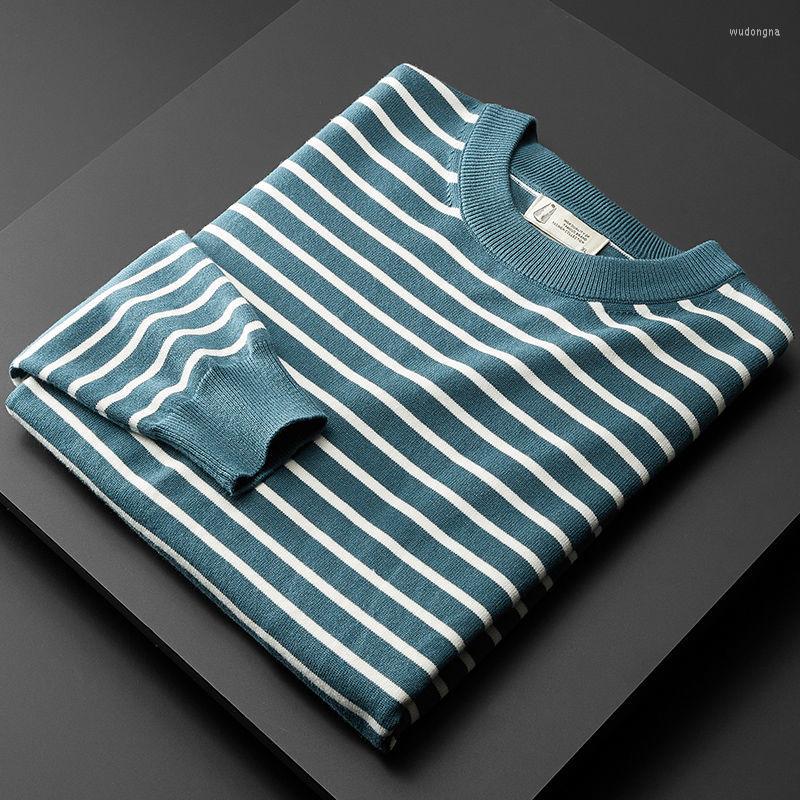 Men's Sweaters 2022 Autumn Winter Men's Striped O-neck Long Sleeve Knitted Pullovers Men Casual Sweater Male Knitwear Tops F22, Black
Men's Sweaters 2022 Autumn Winter Men's Striped O-neck Long Sleeve Knitted Pullovers Men Casual Sweater Male Knitwear Tops F22, Black