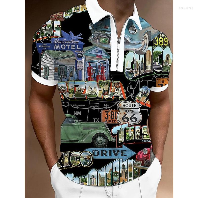 Men' Polos Fashion Men' Clothing Polo Shirts Casual Streetwear Houses Print Short Sleeve Tee Shirt Men Turn-Down Collar Zipper Tops, Llp102
Men' Polos Fashion Men' Clothing Polo Shirts Casual Streetwear Houses Print Short Sleeve Tee Shirt Men Turn-Down Collar Zipper Tops, Llp102