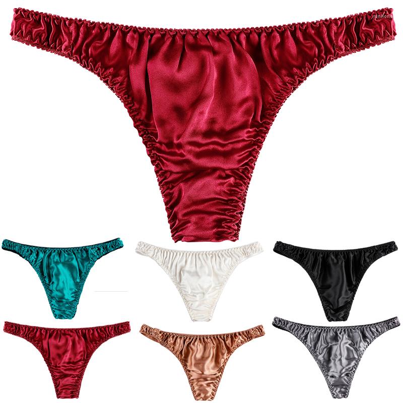 Underpants Pure Silk Convex Pouch Men's Fashion Low-rise Sexy Solid Color Smooth Male Thong Breathable Soft Underwear, White
Underpants Pure Silk Convex Pouch Men's Fashion Low-rise Sexy Solid Color Smooth Male Thong Breathable Soft Underwear, White